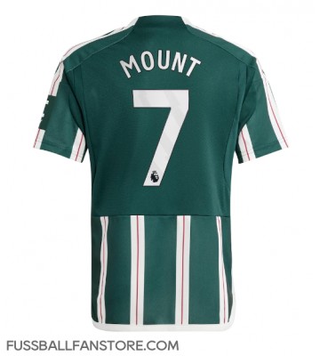 Manchester United Mason Mount #7 Replik Auswärtstrikot 2023-24 Kurzarm